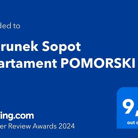 Kierunek Sopot Apartament POMORSKI Exterior foto